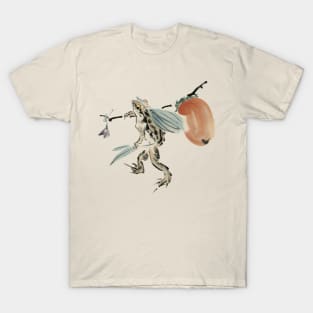 Funny Japanese Frog - Vintage Japanese Art T-Shirt